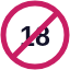 Interdit aux moins de 18 ans